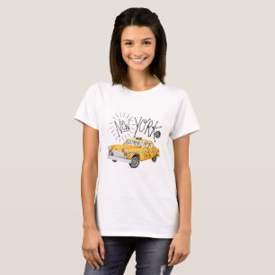 Camiseta Táxi do verificador da Nova Iorque