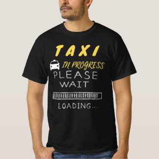 Camiseta Táxi em andamento - Aguarde