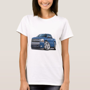 Camiseta Táxi prolongado do granito azul de Chevy Silverad