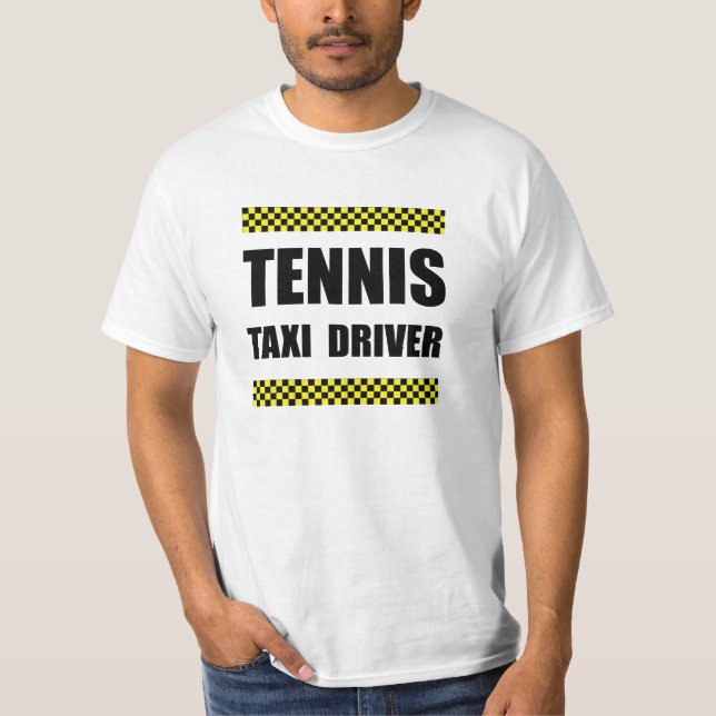 Camiseta Taxista do tênis (Frente)