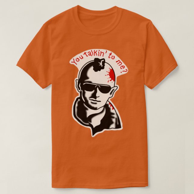Camiseta Taxista Travis bickle (Frente do Design)