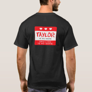 Camiseta Taylor É Meu Nome Apelido Personalizado Personaliz