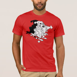 Camiseta TAZ™ comendo árvore de Natal