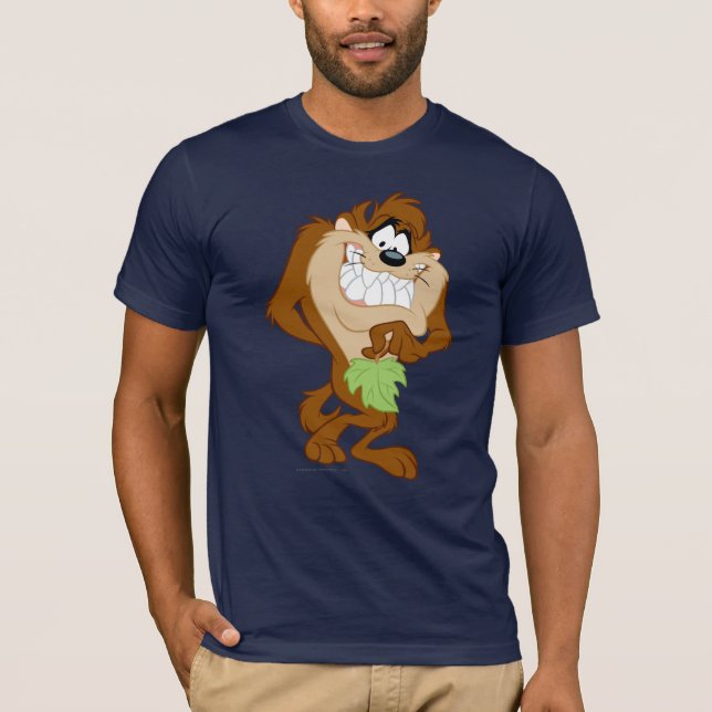 Camiseta TAZ™ segurando uma folha (Frente)