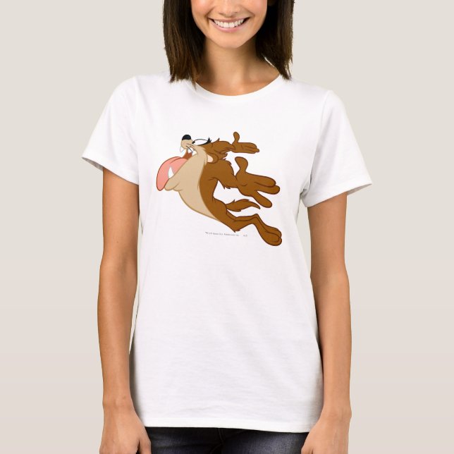 Camiseta TAZ™ voando pelo ar (Frente)