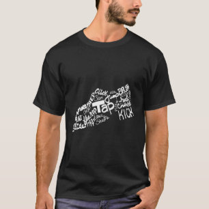Camiseta Tb Dance Tap Dance Calçado Termos