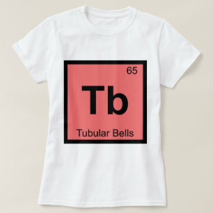 Camiseta Tb - Sinos Tubulares Tabela Periódica da Música Qu