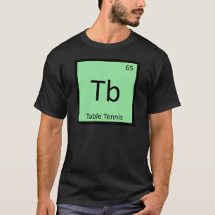 Camiseta Tb - Tênis de Mesa Esportes Química Tabela Periódi