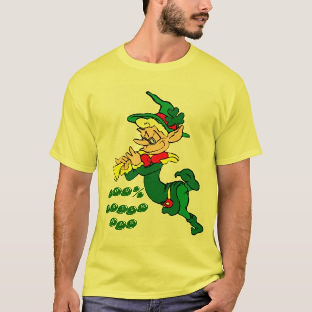 CAMISETA TBA - 100% HOMEM IRLANDÊS (Frente)