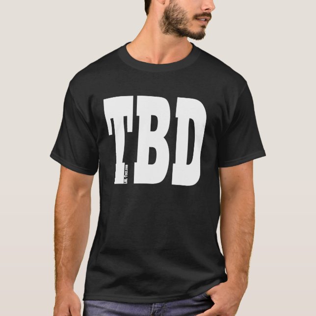 CAMISETA TBD (Frente)