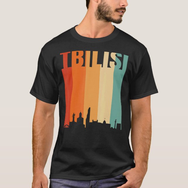 Camiseta Tbilisi Skyline (Frente)