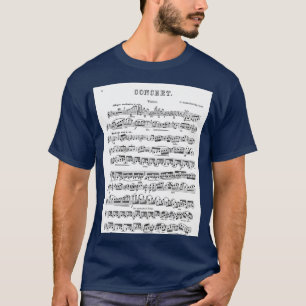Camiseta Tchaikovsky Violin Concerto Graphic