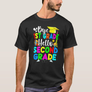 Camiseta Tchau 1ª Série Olá Segunda Série De Volta às Aulas