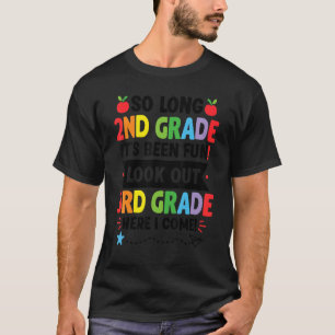 Camiseta Tchau 2ª Série 3ª Série Aqui Vou Eu Voltar Para A