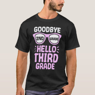 Camiseta Tchau 2ª Série Olá 3ª Série Professor Escola S