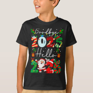Camiseta Tchau 2025 Olá 2026 Feliz Ano Novo Chris