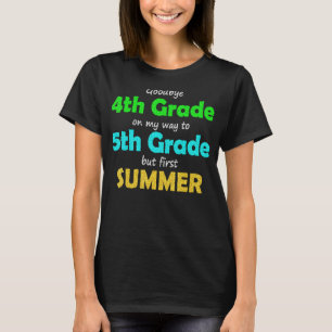 Camiseta Tchau 4º ano a caminho do formando Grau 2022