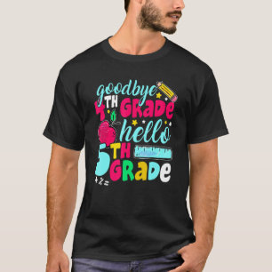 Camiseta Tchau 4º ano Alô 5 Grau Grau 1 rua Da
