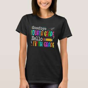 Camiseta Tchau, 4º ano Alô Estudantes do 5 de Grau Alô, Fof