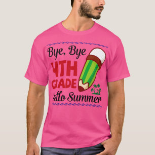 Camiseta Tchau, 4º ano, boa noite, boa classe de Scho