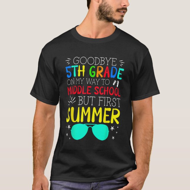 Camiseta Tchau 5 Graduação Para Empresas Do Ensino Médio (Frente)