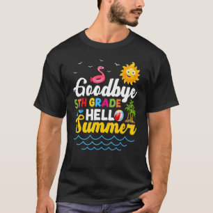 Camiseta Tchau, 5, Professora, Crianças Alunos, Alô, Sumo