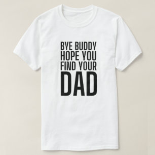 Camiseta tchau amigo espero que encontre sua pai