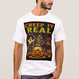 Camiseta Tchau De Halloween Real - Solte Seu Spooky