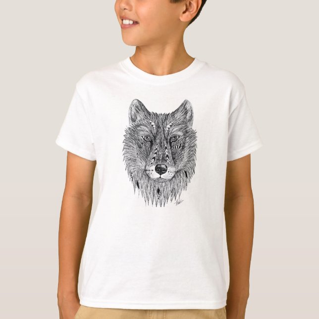 Camiseta Tchau de lobo (Frente)