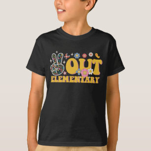 Camiseta Tchau Elementar Maravilhoso Último Dia de Escola