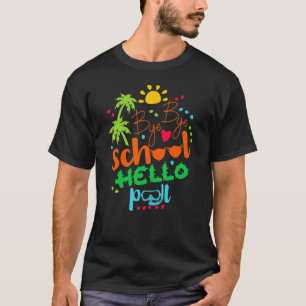 Camiseta Tchau Escola Alô Piscina Verão Último Dia Da Escol