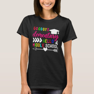 Camiseta Tchau Escola Elementar Alô, Cuta do Ensino Médio