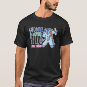 Camiseta Tchau Escola Elementar Alô Escola do Meio
