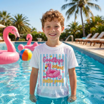 Camiseta Tchau Escola Olá Piscina