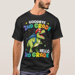 Camiseta Tchau Graduação segundo T Rex Dinossaur