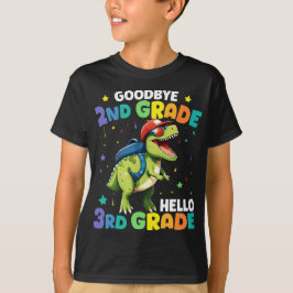 Camiseta Tchau Graduação segundo T Rex Dinossaur