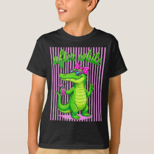 Camiseta Tchau Jacaré Depois de Enquanto Crocodilo Engraçad