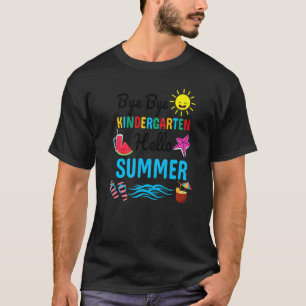 Camiseta Tchau Jardim de Infância Alô Aluno de Professora d