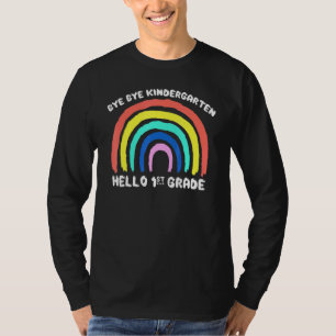 Camiseta Tchau Jardim de Infância Alô, Estudo de Professore