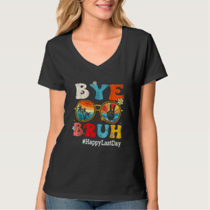 Camiseta Tchau Maninho Professor Feliz Último Dia de Aula O