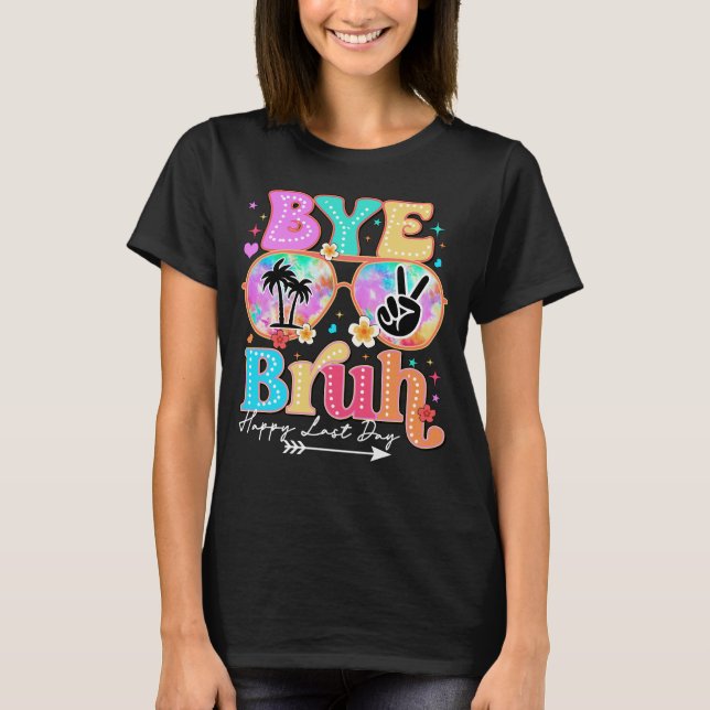 Camiseta tchau mano feliz último dia (Frente)