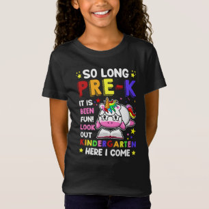 Camiseta Tchau Pré-Escola Chegou a Hora do Jardim de Infânc