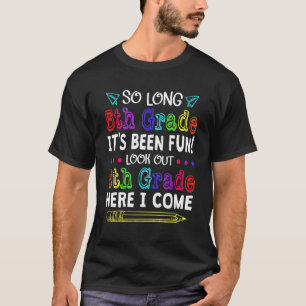 Camiseta Tchau Quinto Grau Bem-Vindo 6 De Volta A Scho