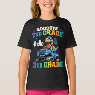 Camiseta Tchau segundo Graduação T Rex Monster Truck