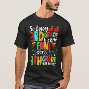 Camiseta Tchau Tchau 3º Grau Olhe para o 4º Grau Cortado Pr