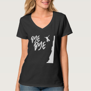 Camiseta Tchau Tchau Saltador de Penhasco Mergulho de Penha