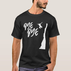 Camiseta Tchau Tchau Saltador de Penhasco Mergulho de Penha