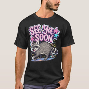 Camiseta Tchauzinho Guaxinim Divertido