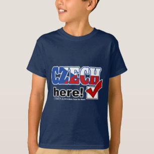 Camiseta Tcheco Aqui (Escuro)