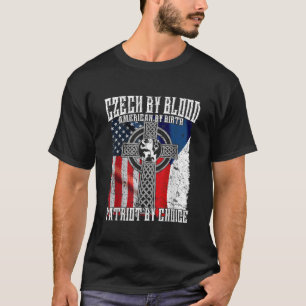 Camiseta Tcheco por Blood American Por Nascimento Patriota